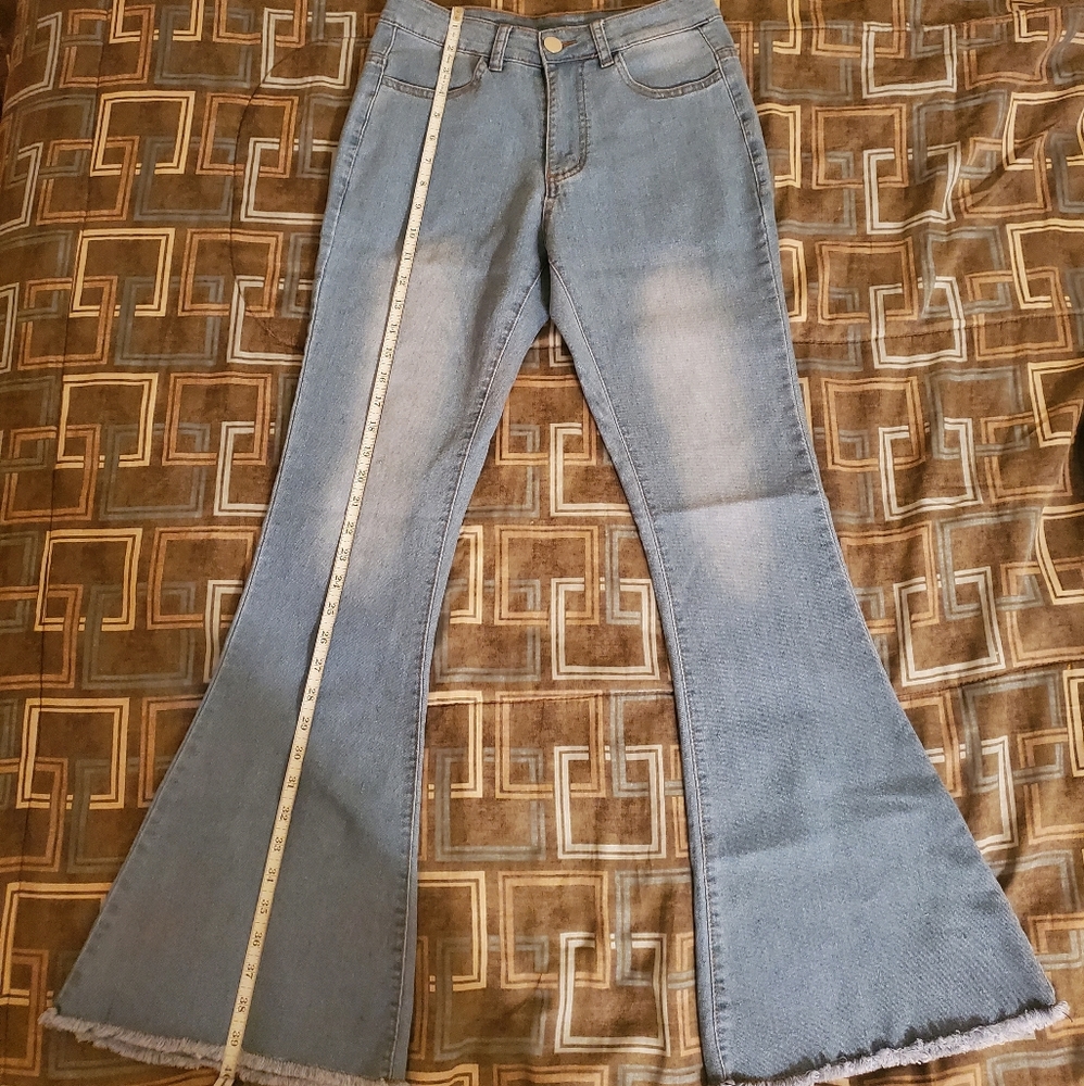 Bell Bottom Blue Jeans Small